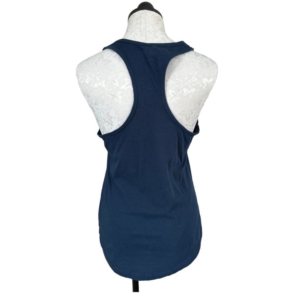 Harry Potter Hufflepuff Badger Tank Top Blue Fits Like a Medium - Picture 5 of 7